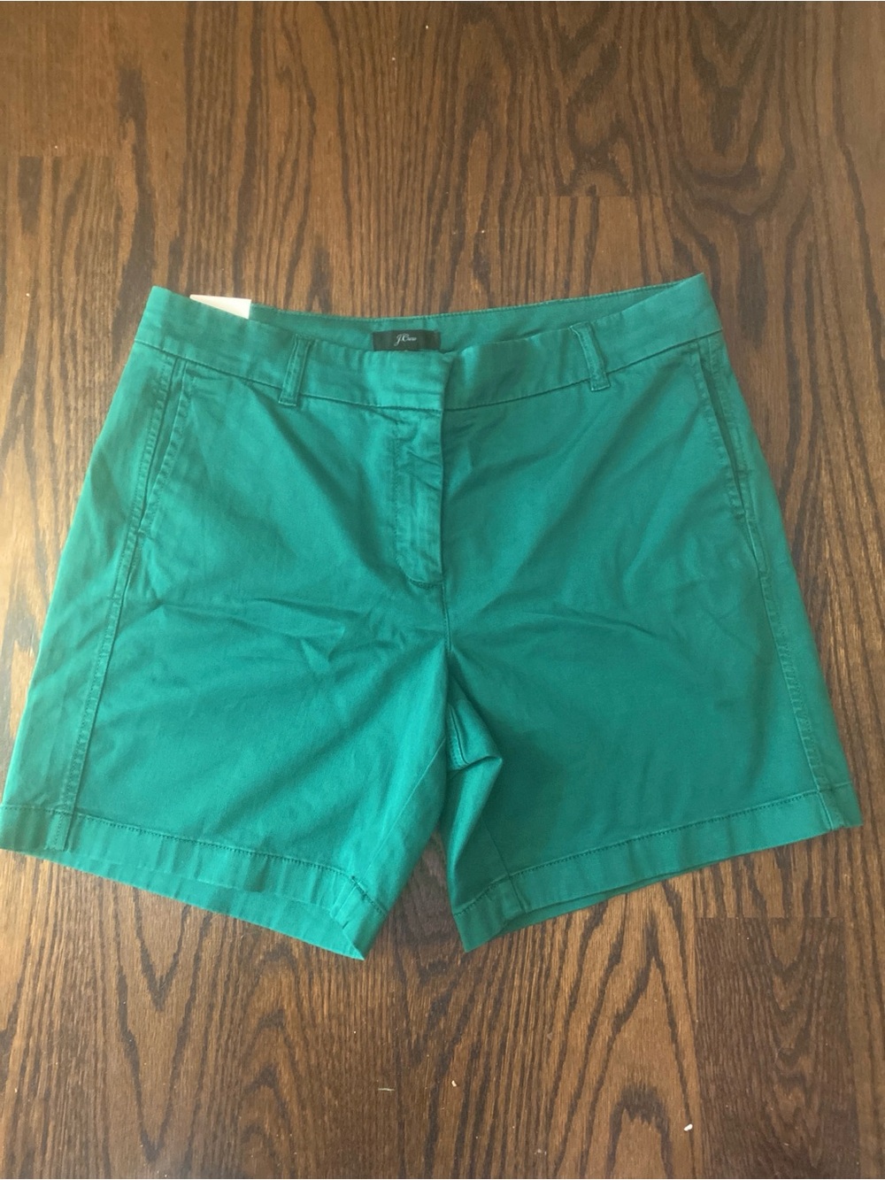 J. Crew 7 inch Green Women's Chino Shorts
